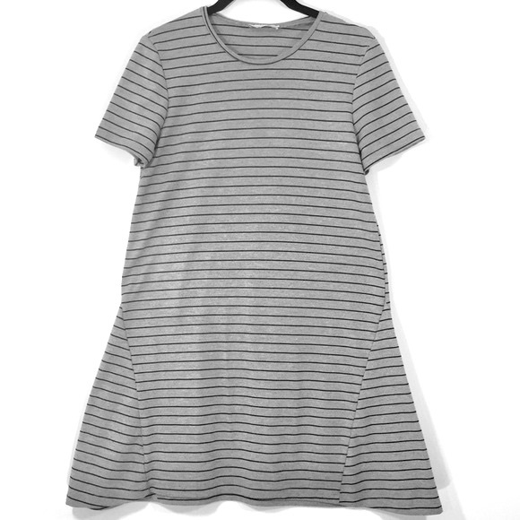 Zara Trafaluc Striped Shift Dress SZ M - Picture 7 of 7